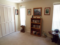 On the other side of the home, this is the second bedroom